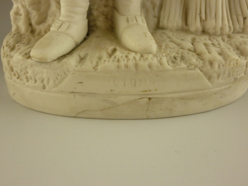 Antique Porcelain Statue