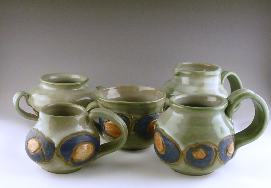 Hand Thrown Pottery Pieces