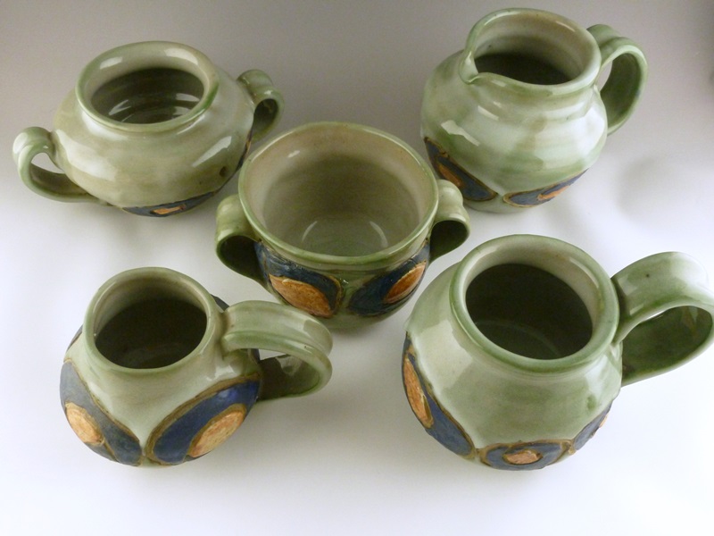 Hand Thrown Pottery Pieces
