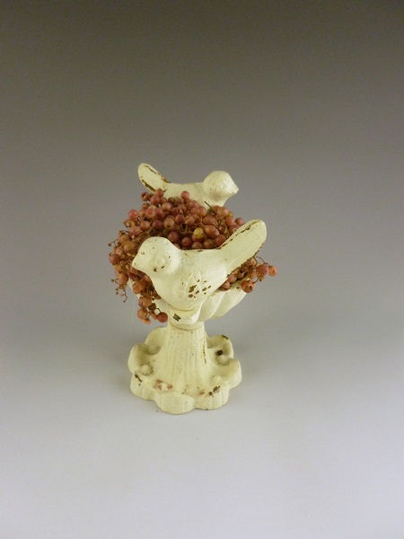 Cast Metal Ornamental Birdbath