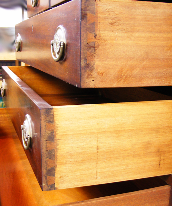 Charak Furniture Co. 1930 Colonial Revival Wood China Cabinet 