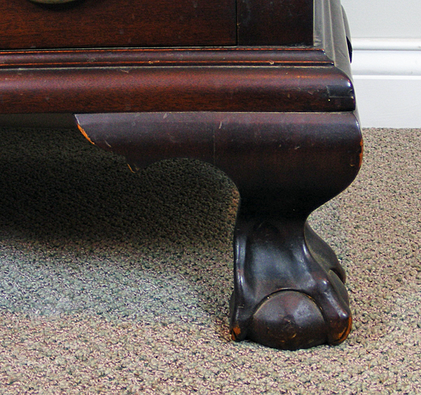 Charak Furniture Co. 1930 Colonial Revival Wood China Cabinet 