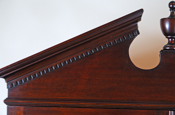 Charak Furniture Co. 1930 Colonial Revival Wood China Cabinet 