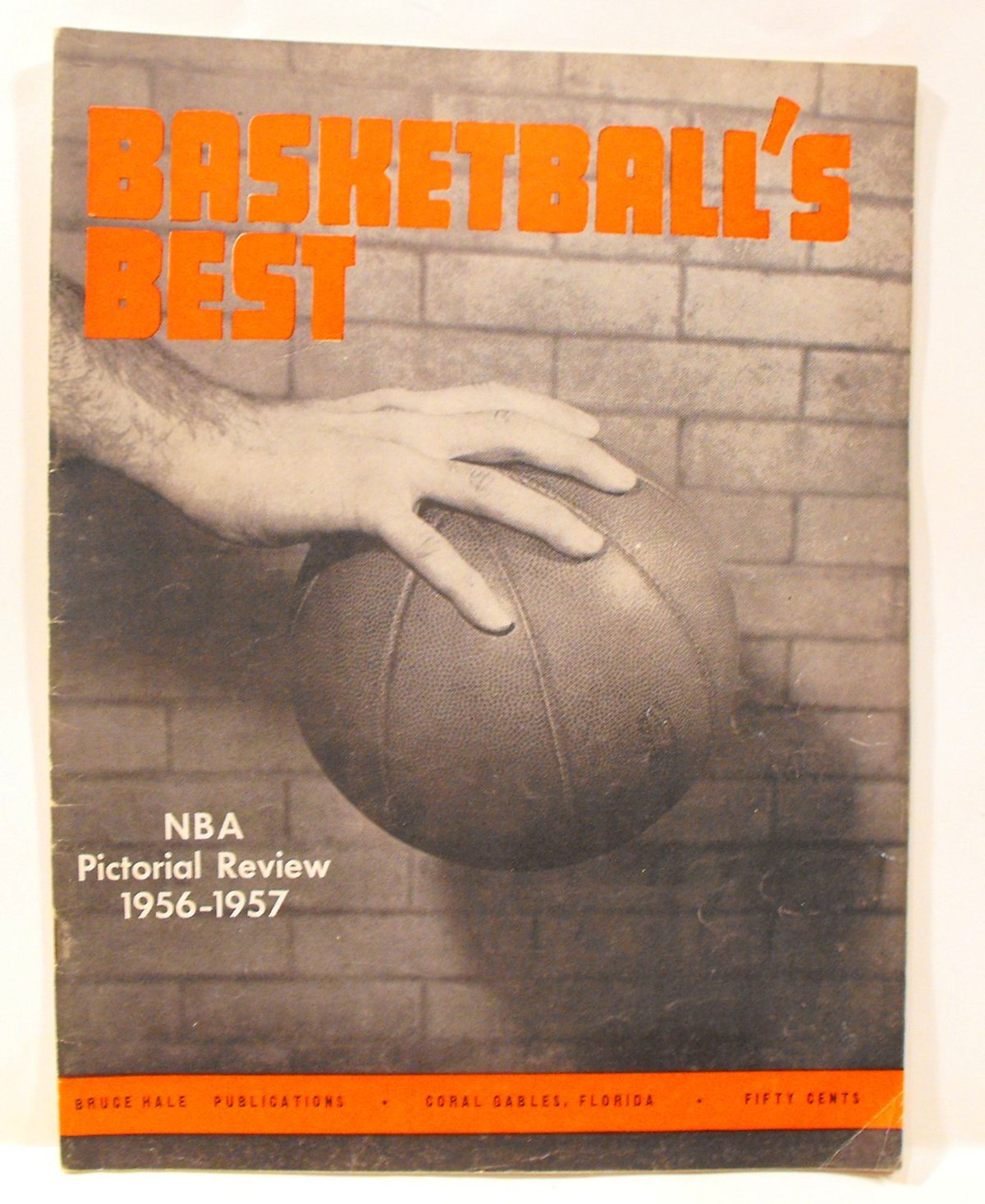 1956-1957 NBA Pictorial Review Program