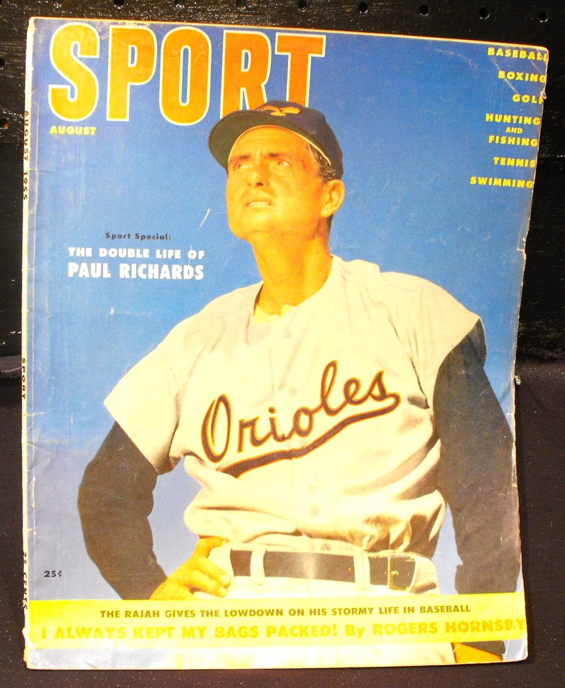 (4) Sport Magazines American League Star On Front Covers