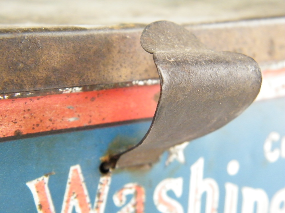 Antique George Washington Tobacco Tin