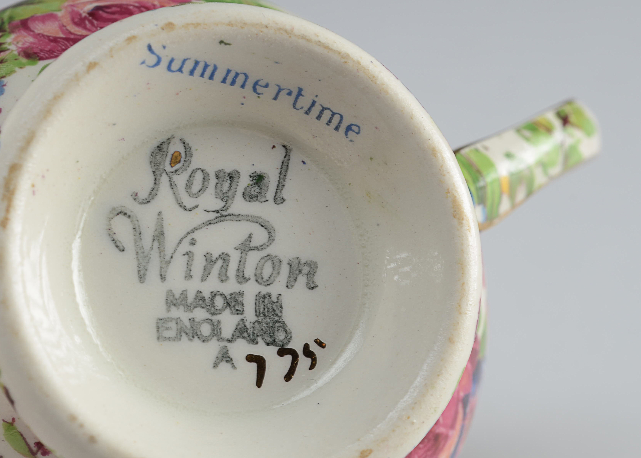 Royal Winton Grimwades Chintz Breakfast tea set