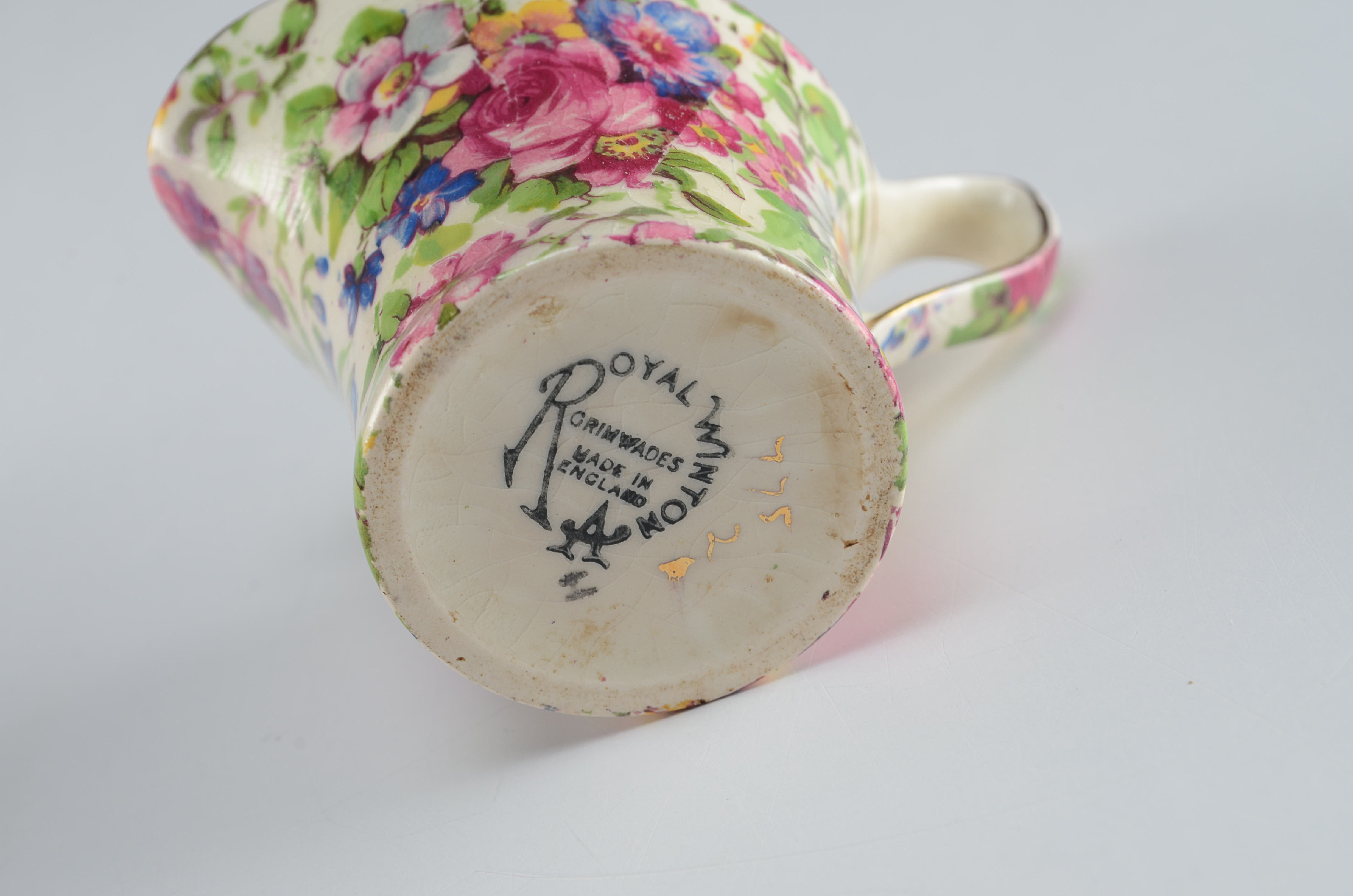 Royal Winton Grimwades Chintz Breakfast tea set