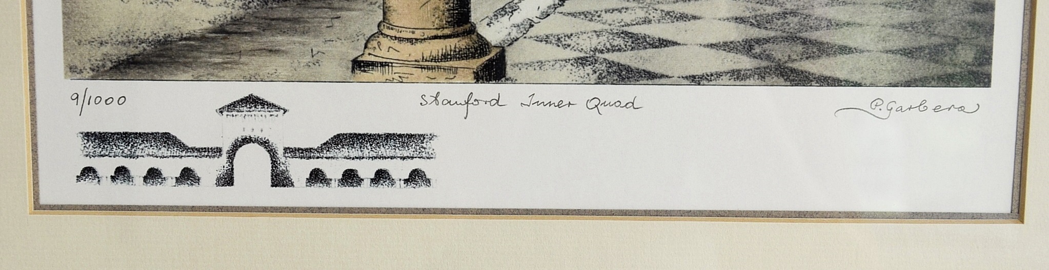 Peter Garbera, two signed and numbered etchings.