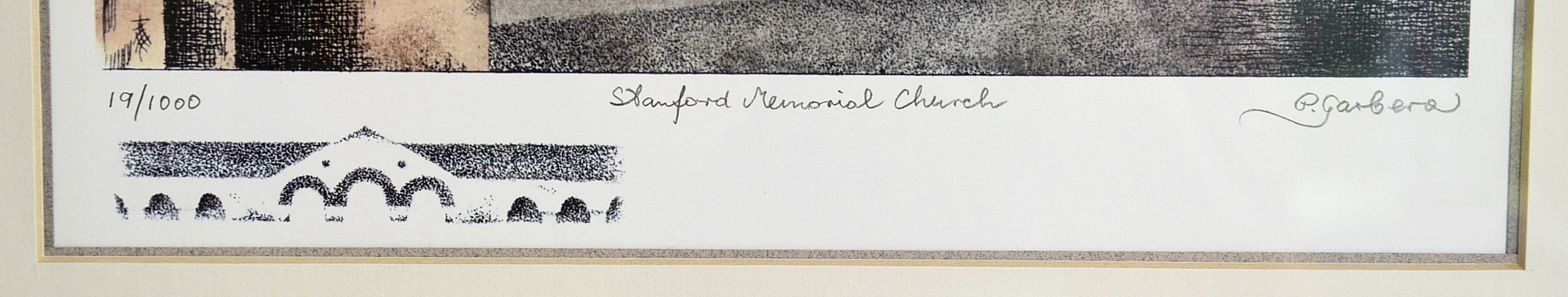 Peter Garbera, two signed and numbered etchings.