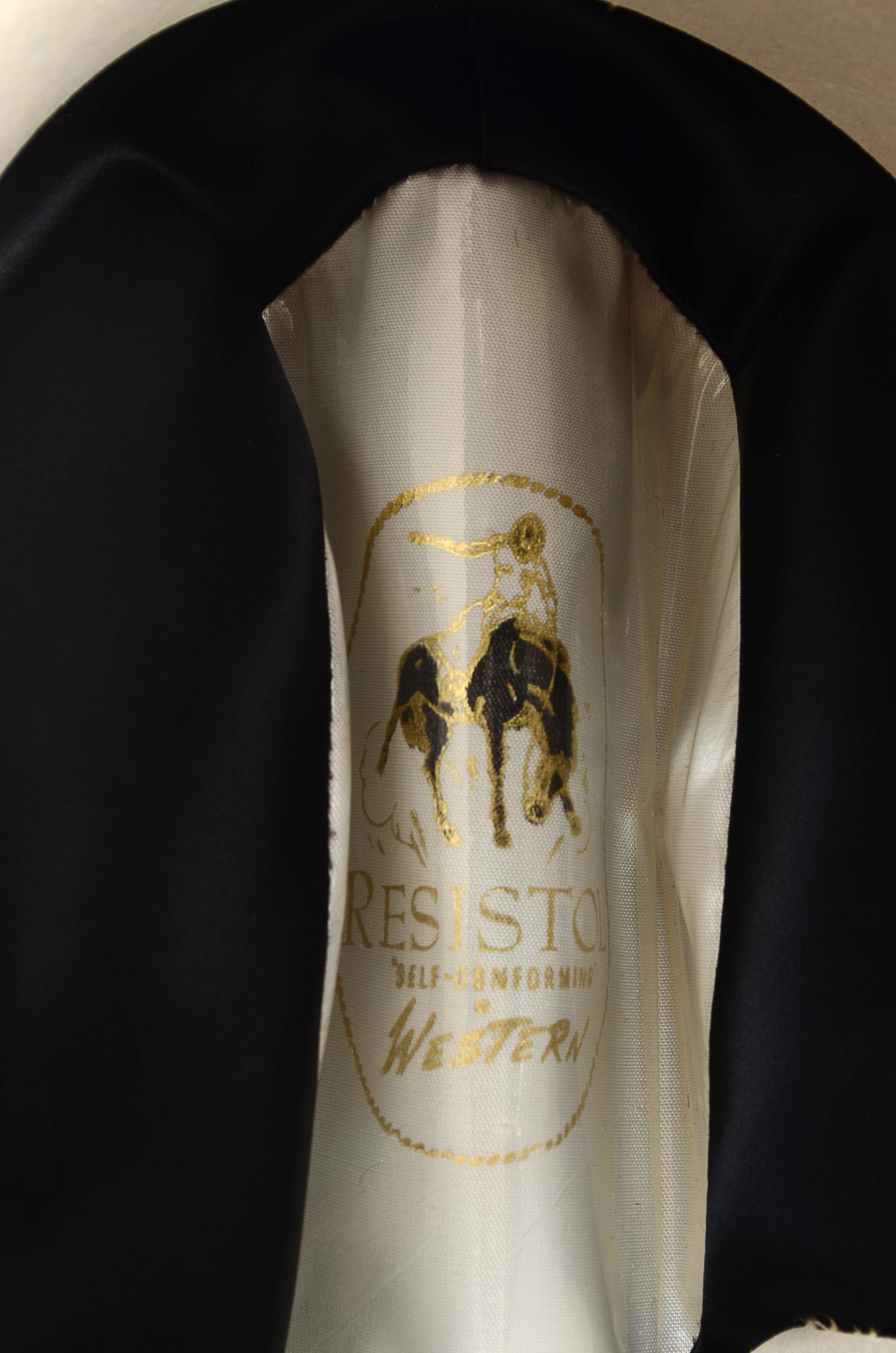 Resistol "Self Conforming" 4X Beaver Cowboy hat