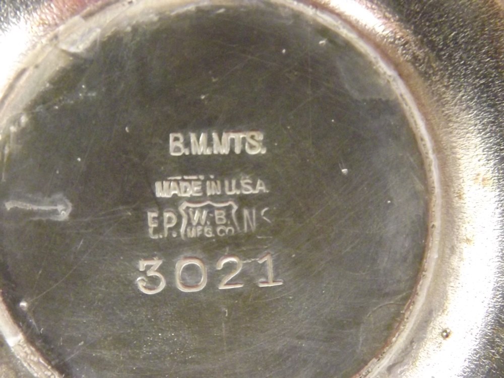 Silverplate candlestick lot