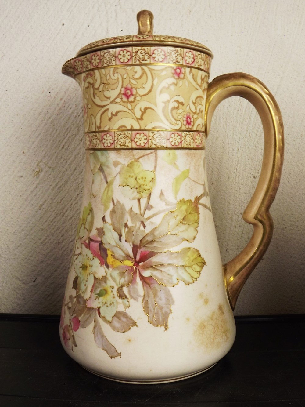 Vintage chocolate and teapots