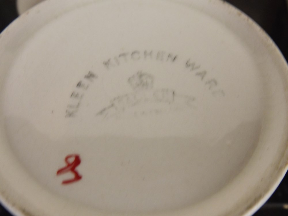 Pottery Canister lot