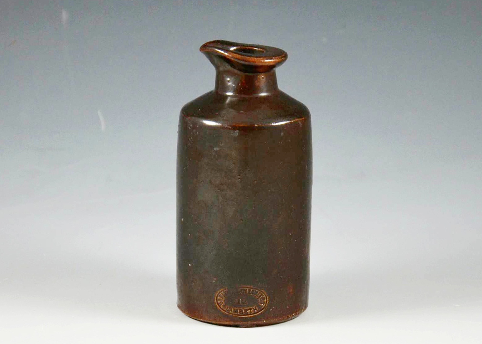 Circa 1858-1910 Doulton Lambeth ink bottle.