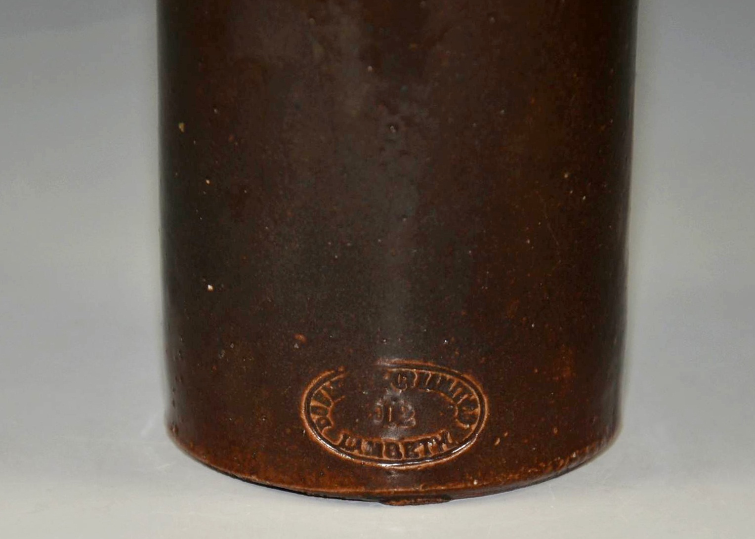 Circa 1858-1910 Doulton Lambeth ink bottle.
