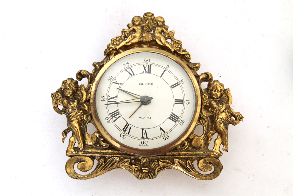 Vintage Clocks Alarm Florn, Globe, Westclox, Ingraham