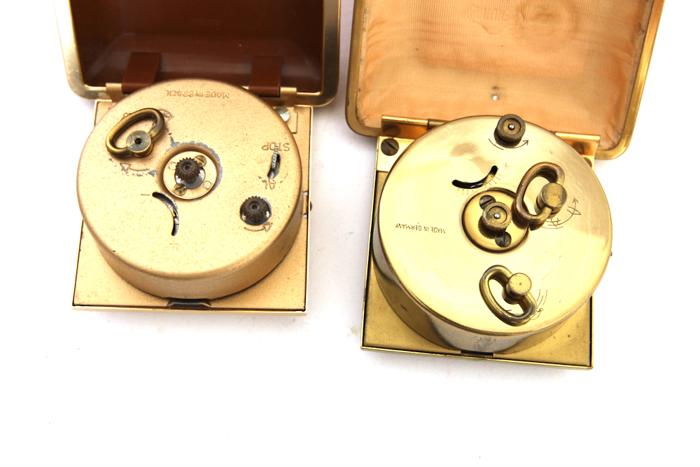 Vintage Clocks Alarm Florn, Globe, Westclox, Ingraham