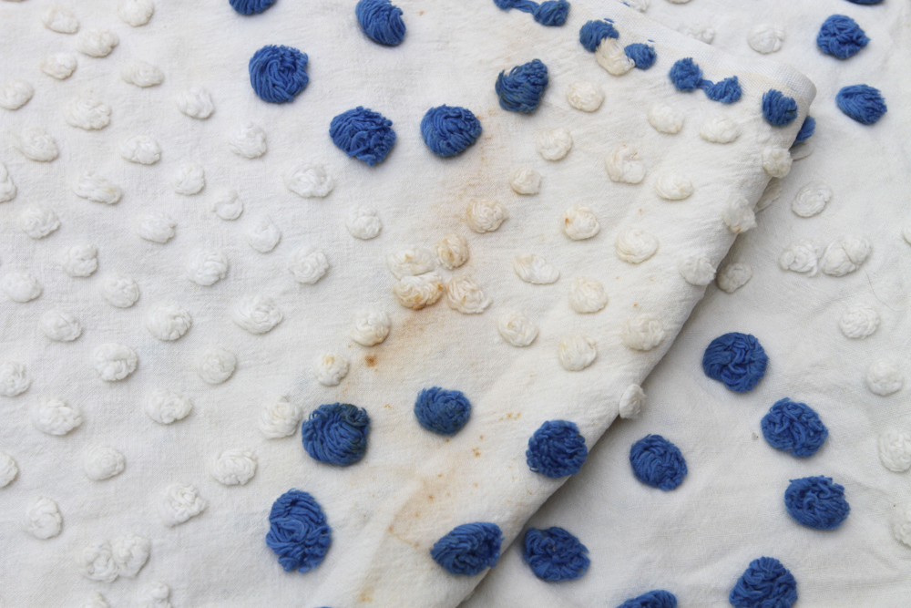 Chenille Pom Pom Quilt