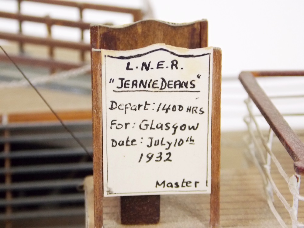 Jeannie Deans Model Ship