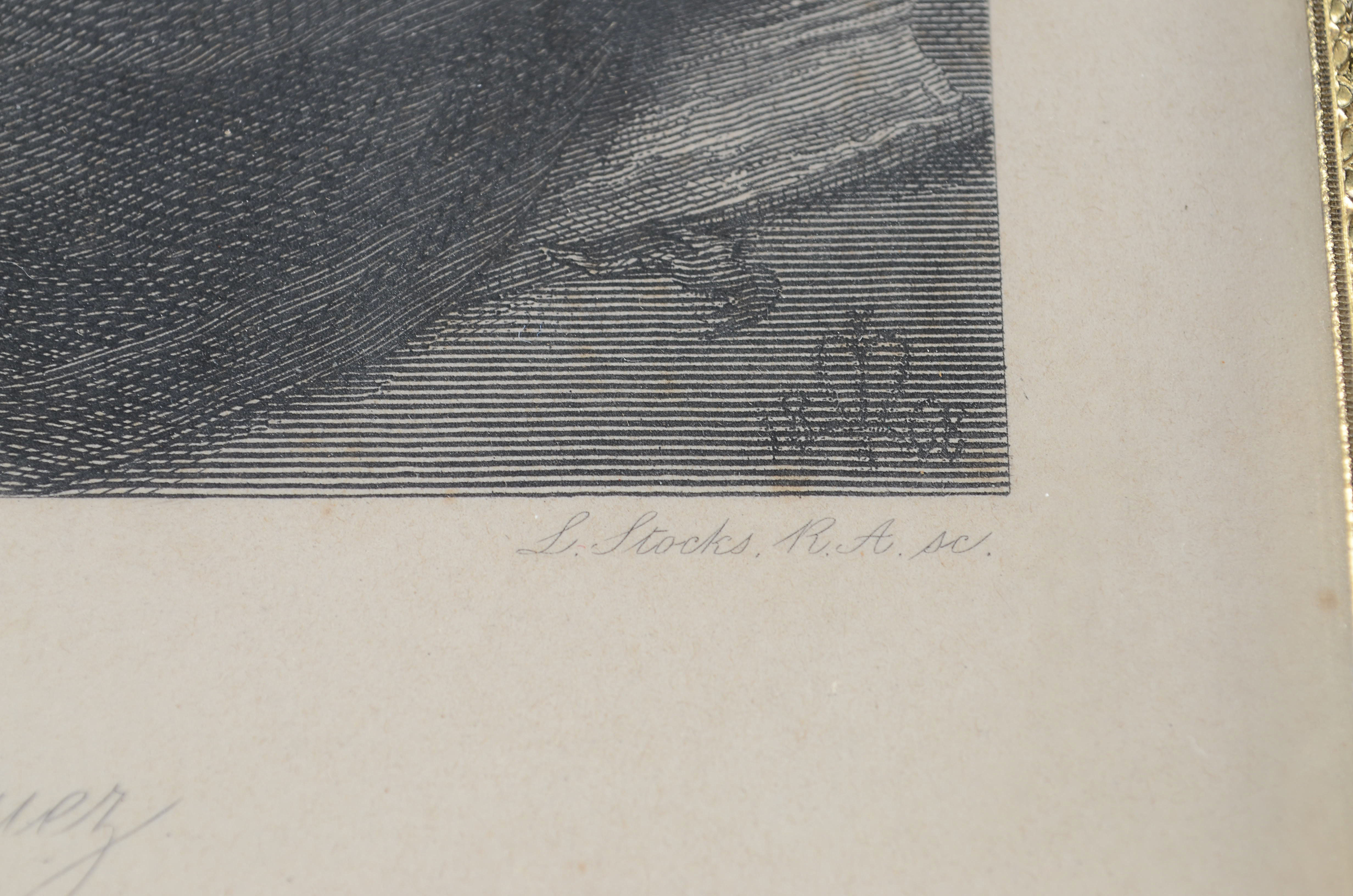 J.E. Millais " A Souvenir of Velasquez" Engraving. 