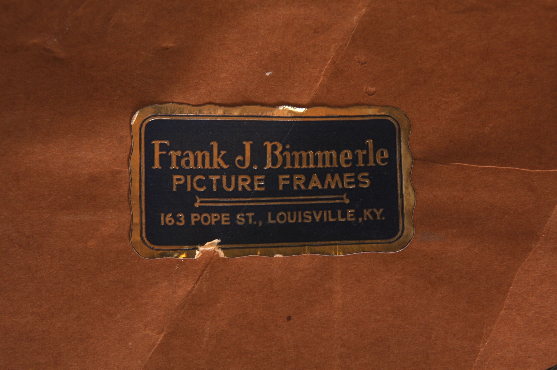 Original Lennox Allen Oil on Academy Board Painting