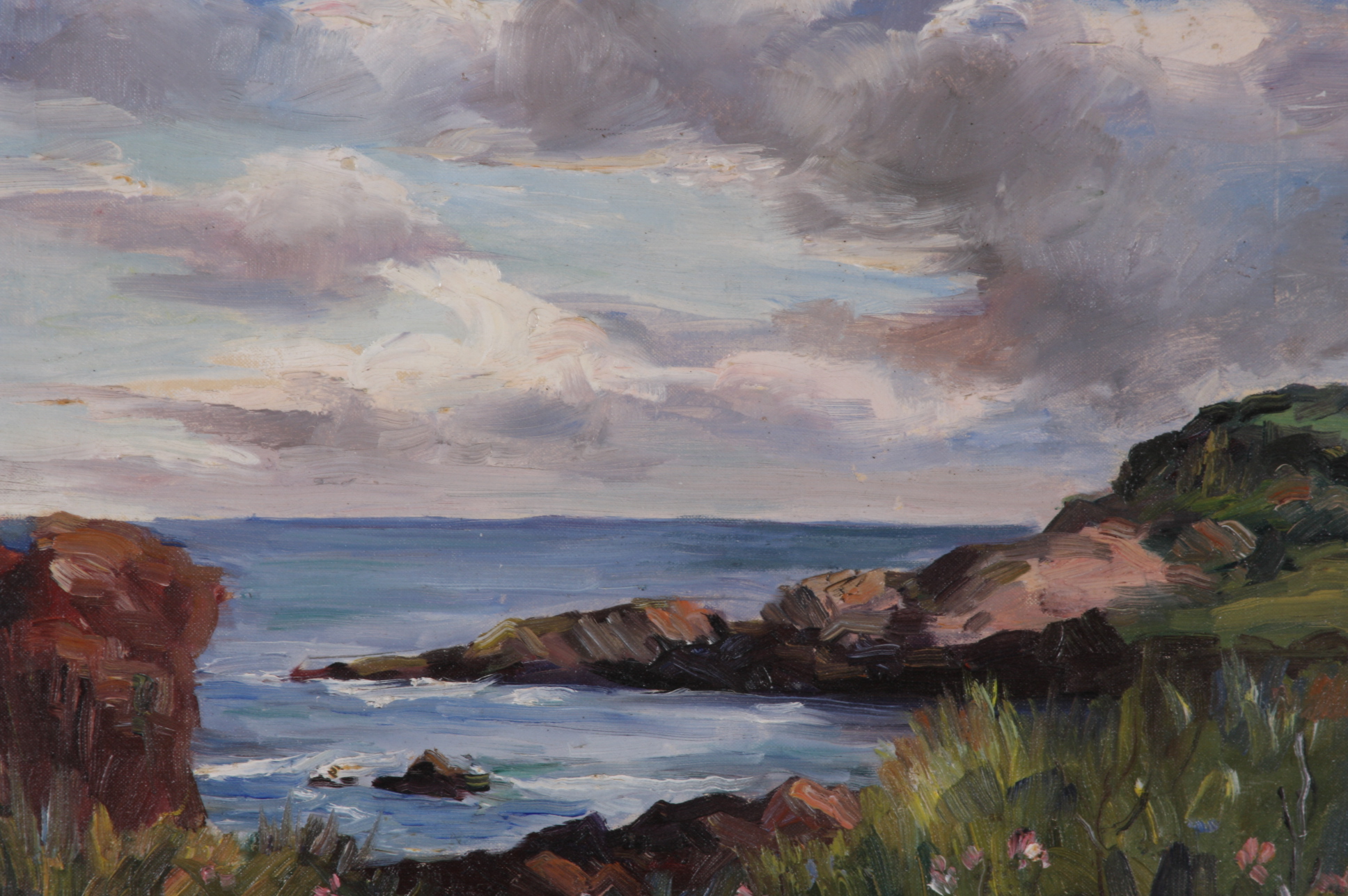 Original Lennox Allen Oil on Academy Board Painting