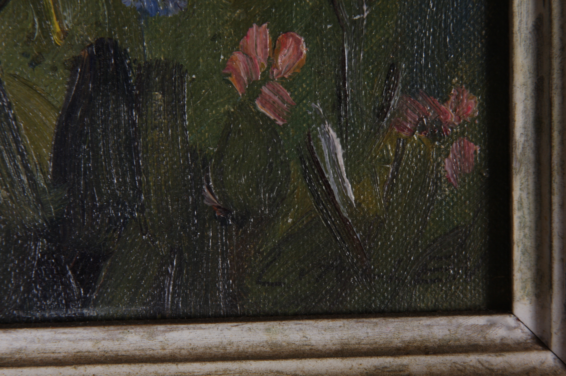 Original Lennox Allen Oil on Academy Board Painting