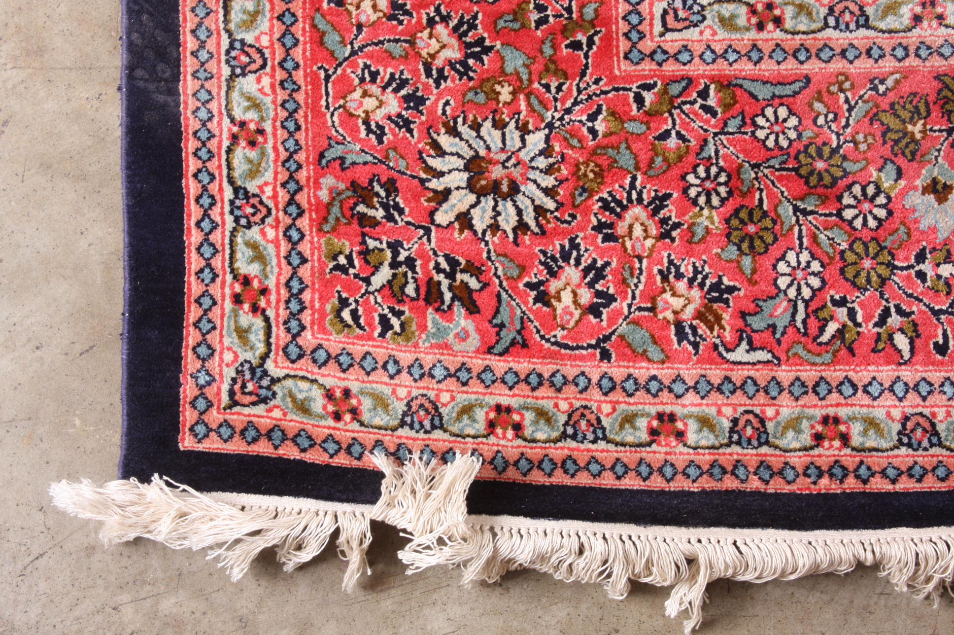 Striking Turkish Silk Hereke Rug