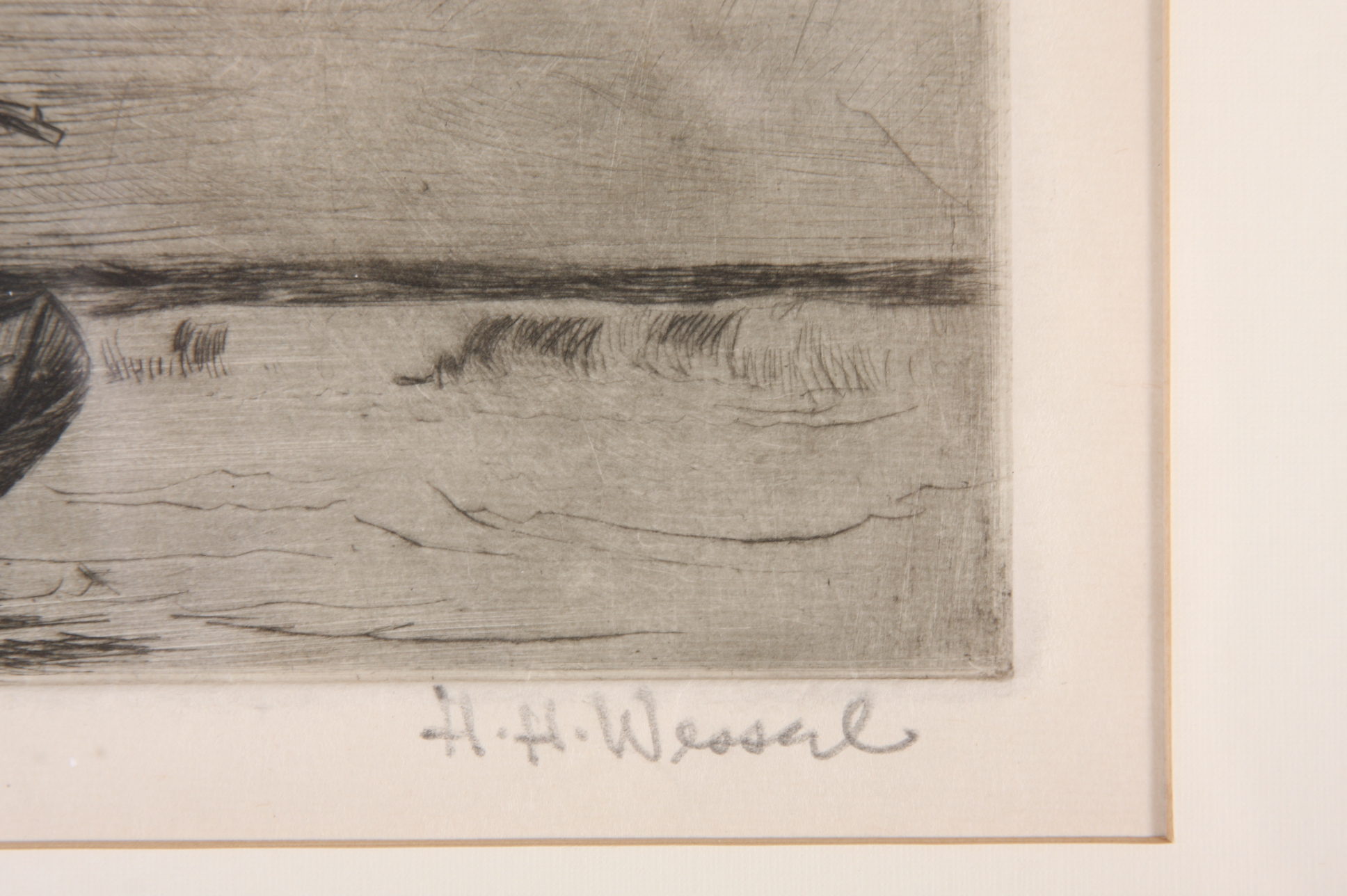 Original H.H. Wessel Etching