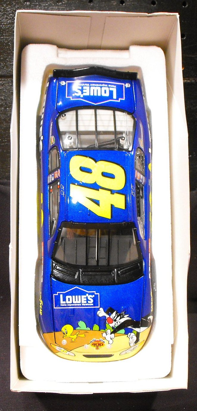 Jimmy Johnson 1:24-Scale Stock Die Cast Race Car 400 Rematch 2002 Monte Carlo 