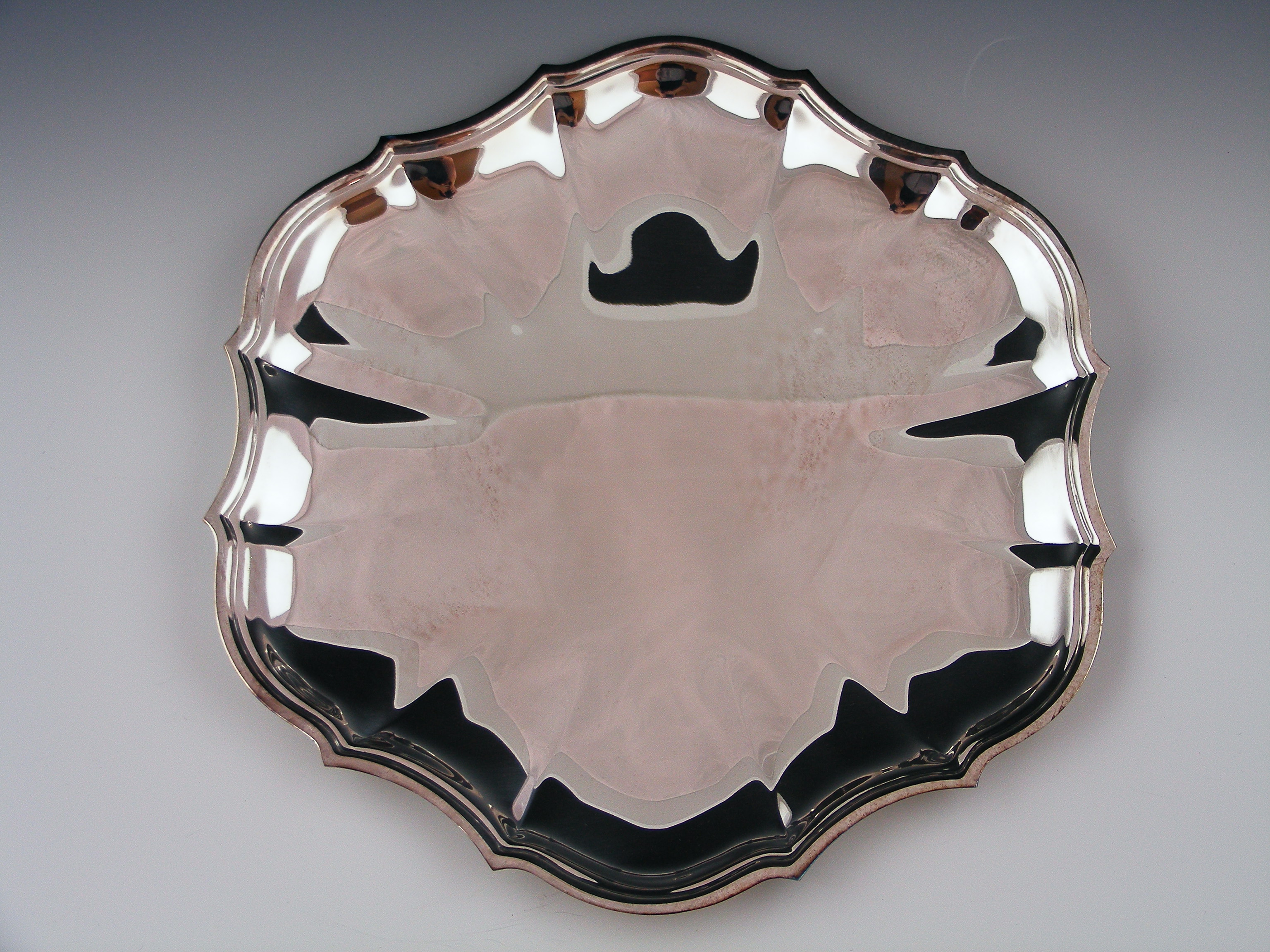 Kent Silversmiths Silverplated Tray
