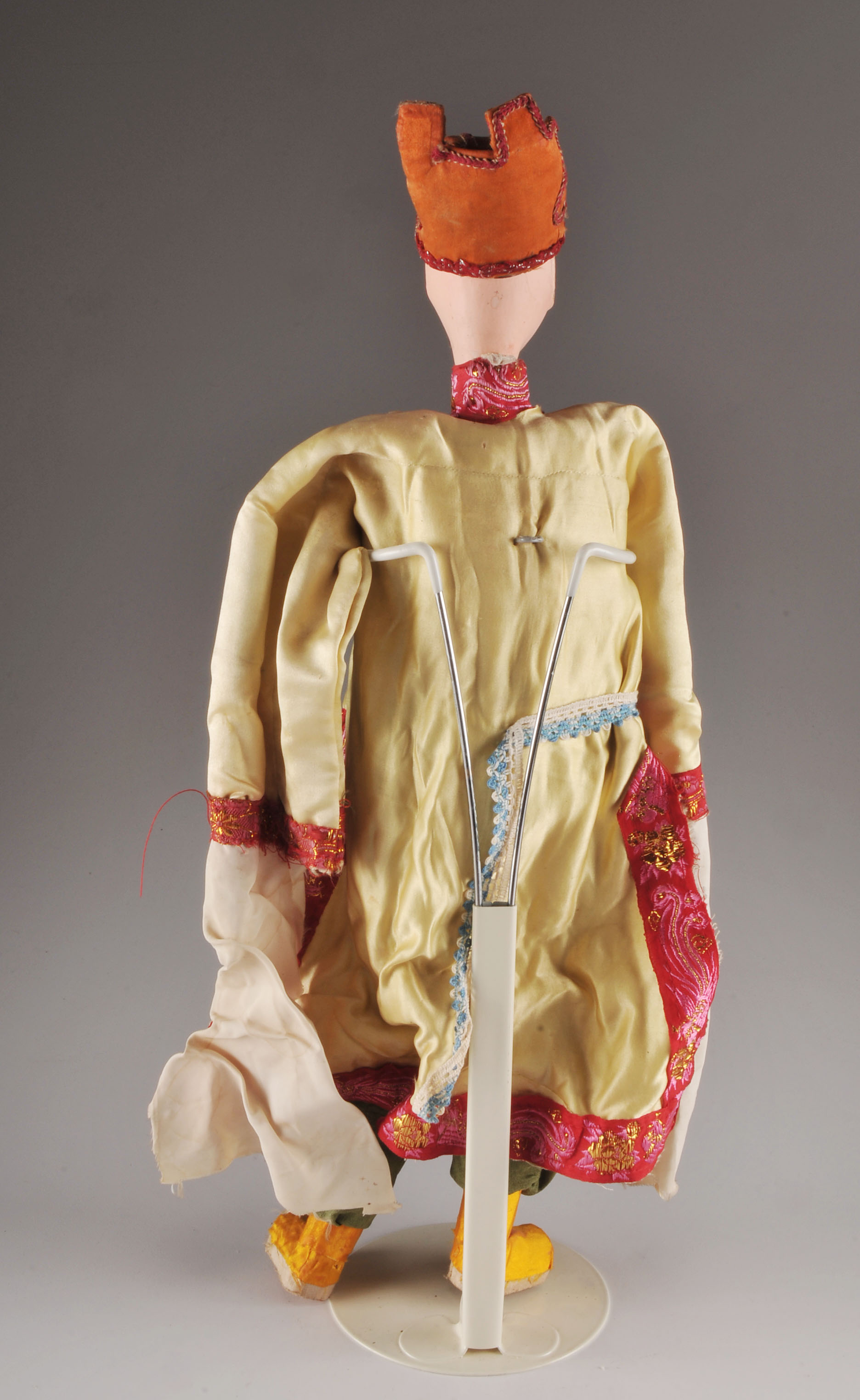 Two 19th Century Chinese Opera Marionettes from the Chinese Beijing Opera tradition