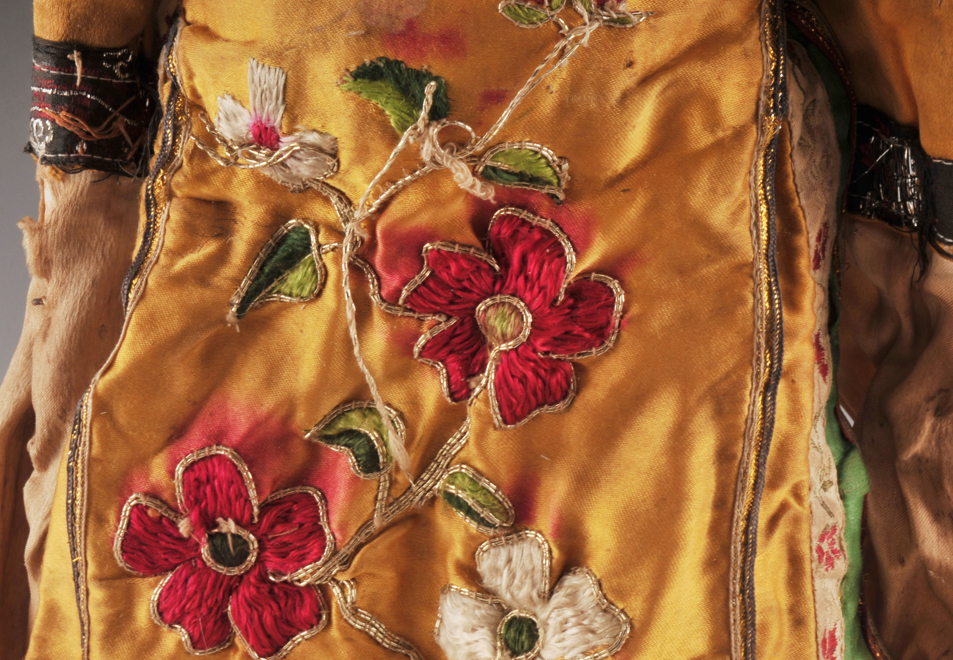 Two 19th Century Chinese Opera Marionettes from the Chinese Beijing Opera tradition