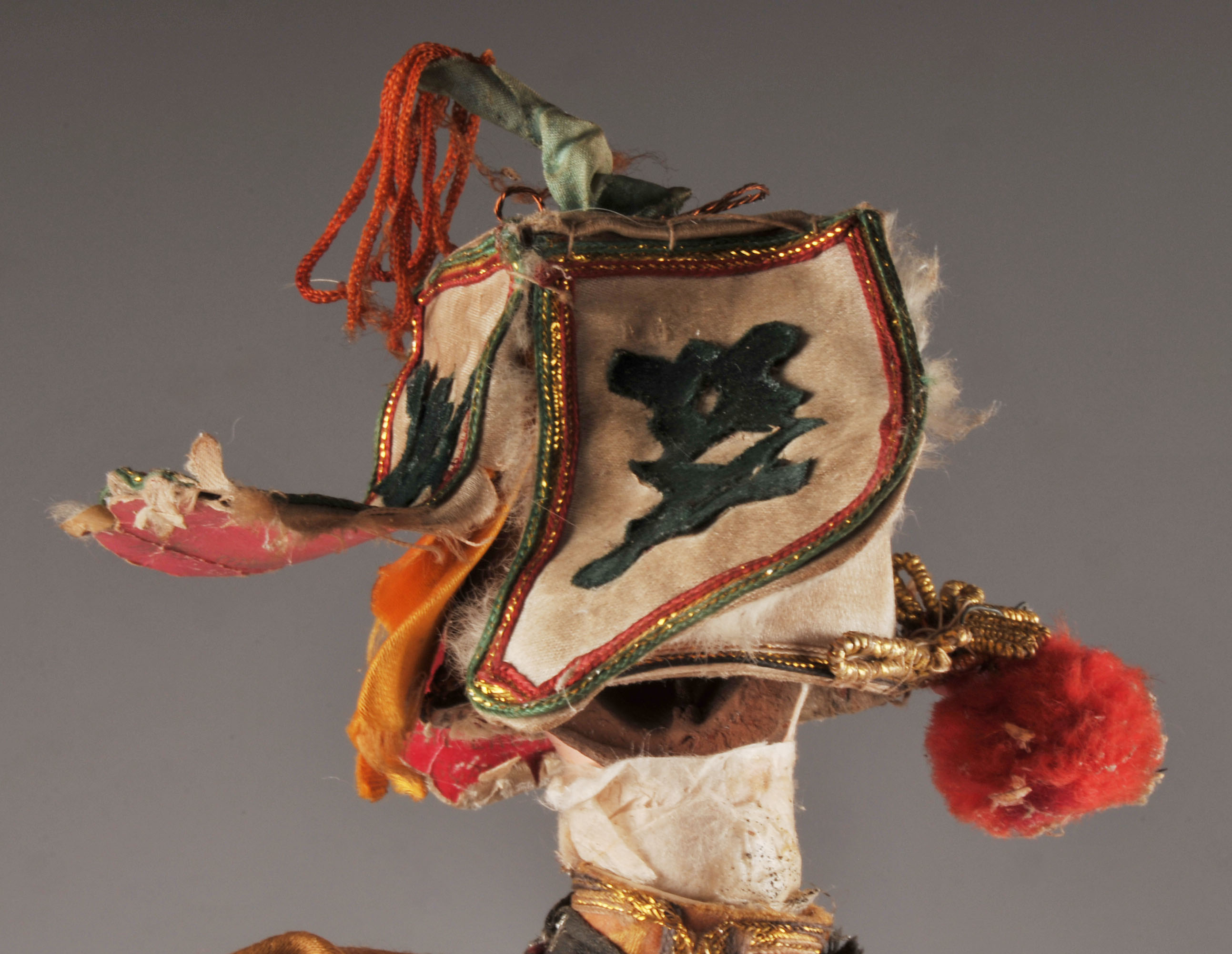 Two 19th Century Chinese Opera Marionettes from the Chinese Beijing Opera tradition