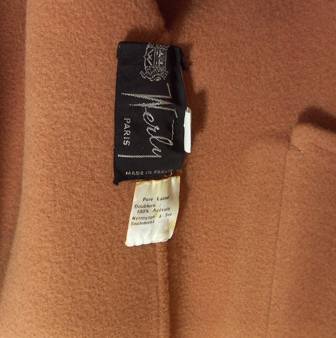 Vintage Werly Paris Wool Coat