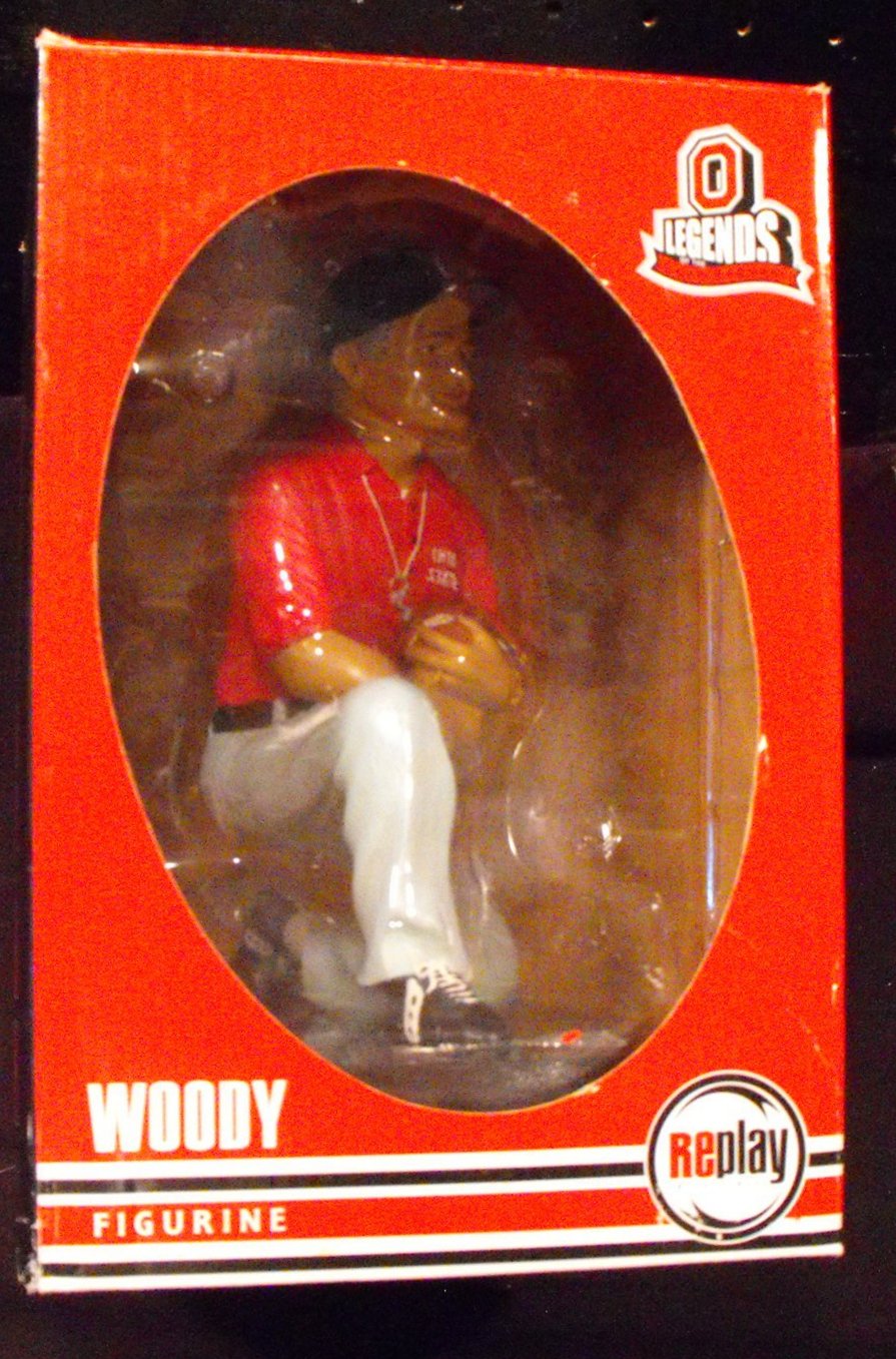 Iconic Ohio State Football Coach Woody Hayes Large Figure In Box