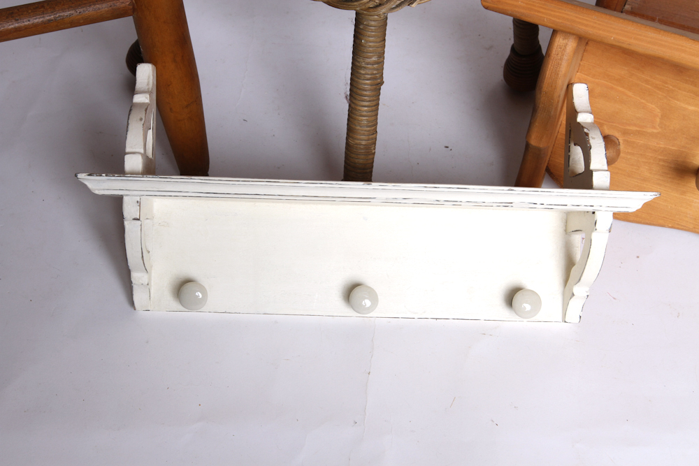 Country style shelf lot 