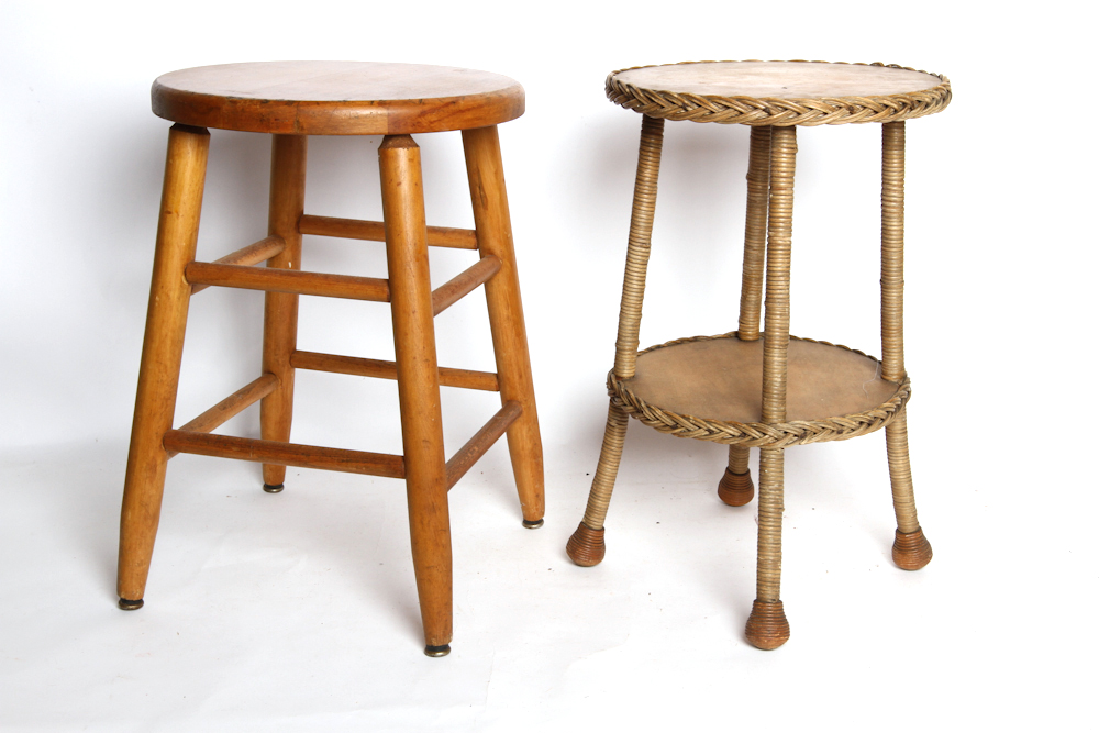 Country style shelf lot 