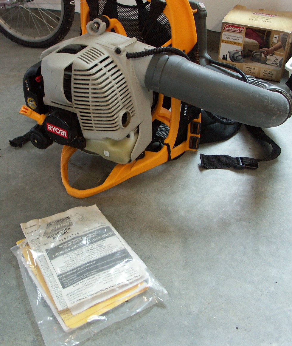 Ryobi Back Pack Blower