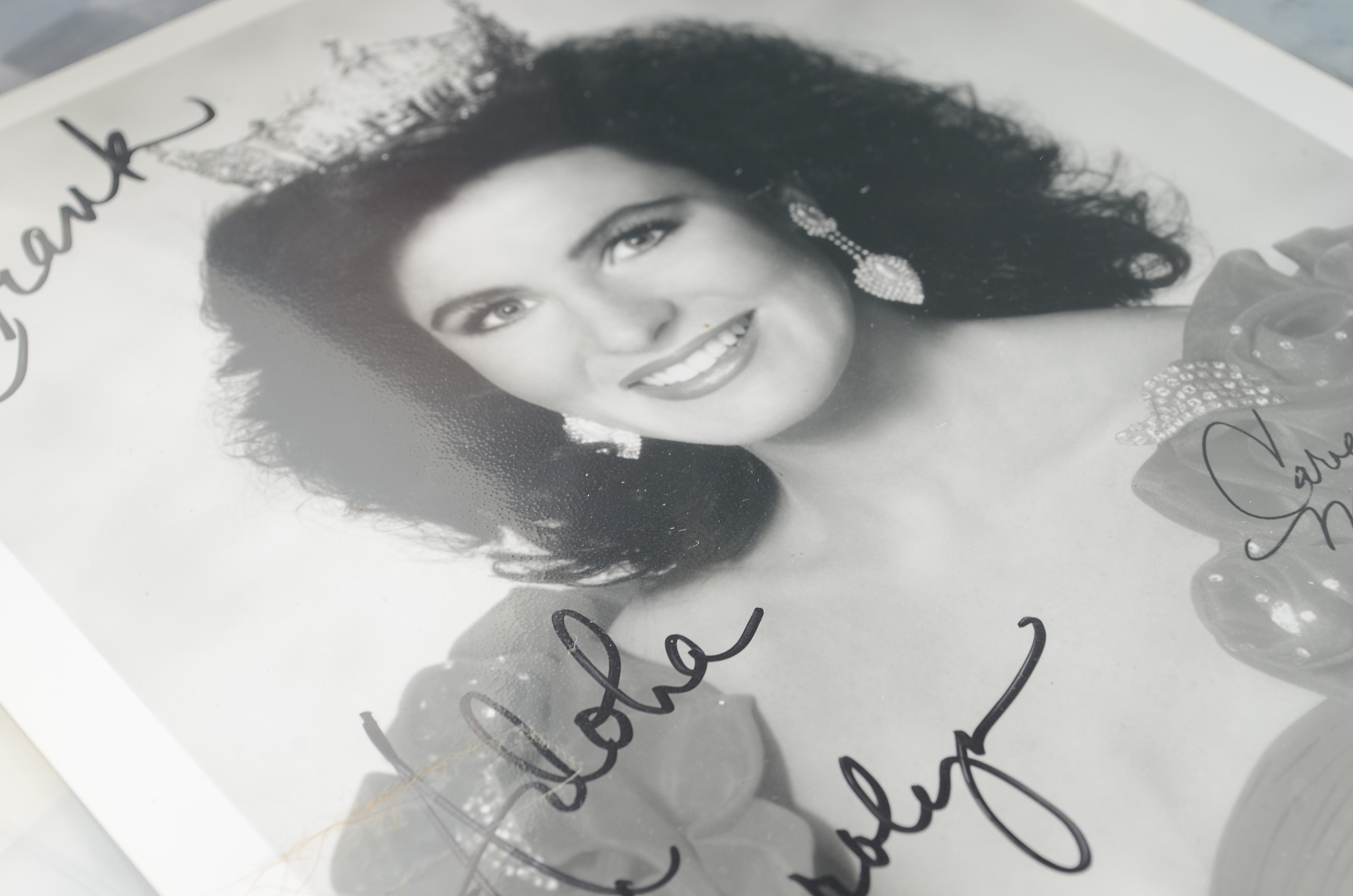 Autographed Black And White Photographs