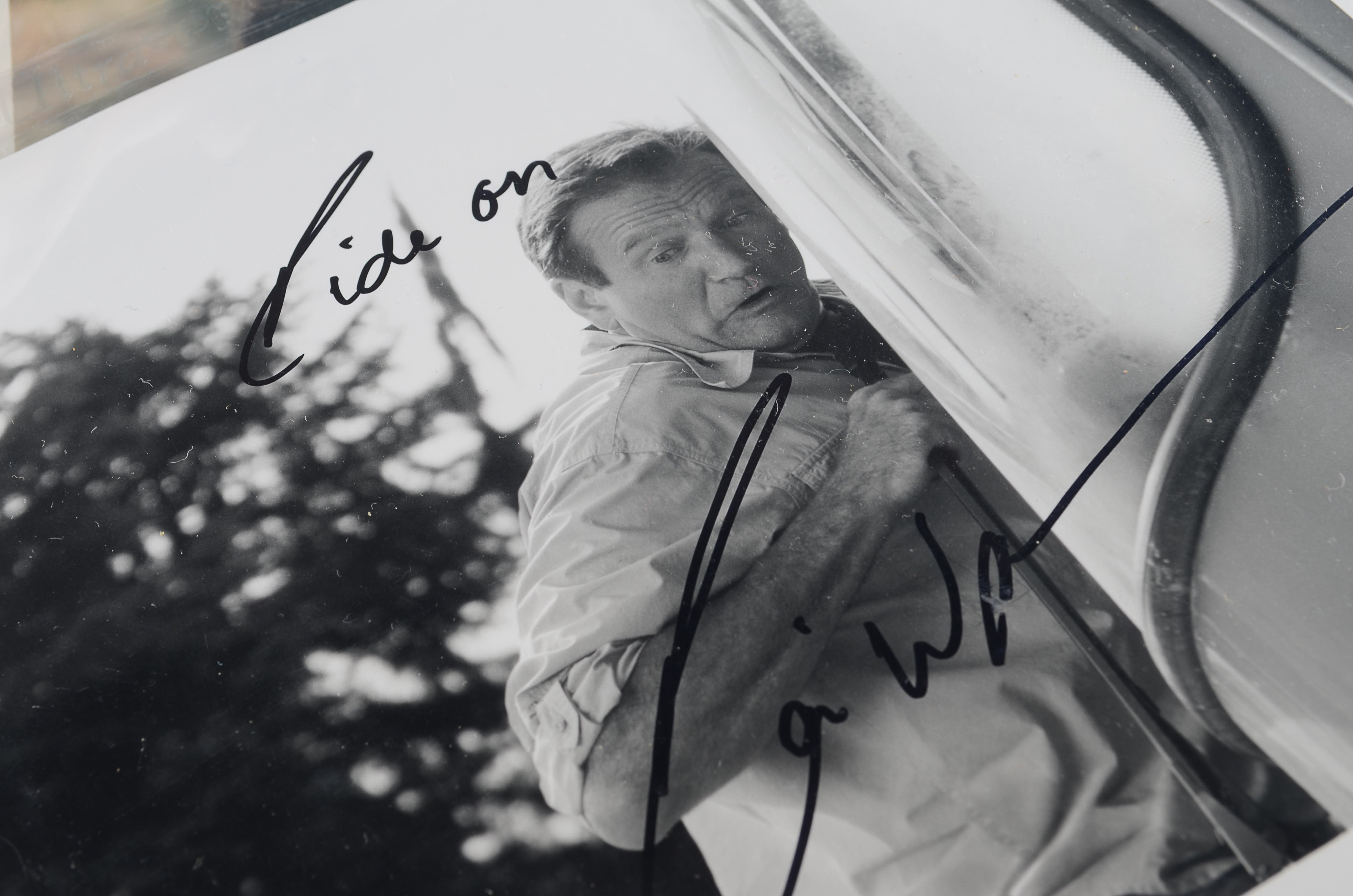 Autographed Black And White Photographs