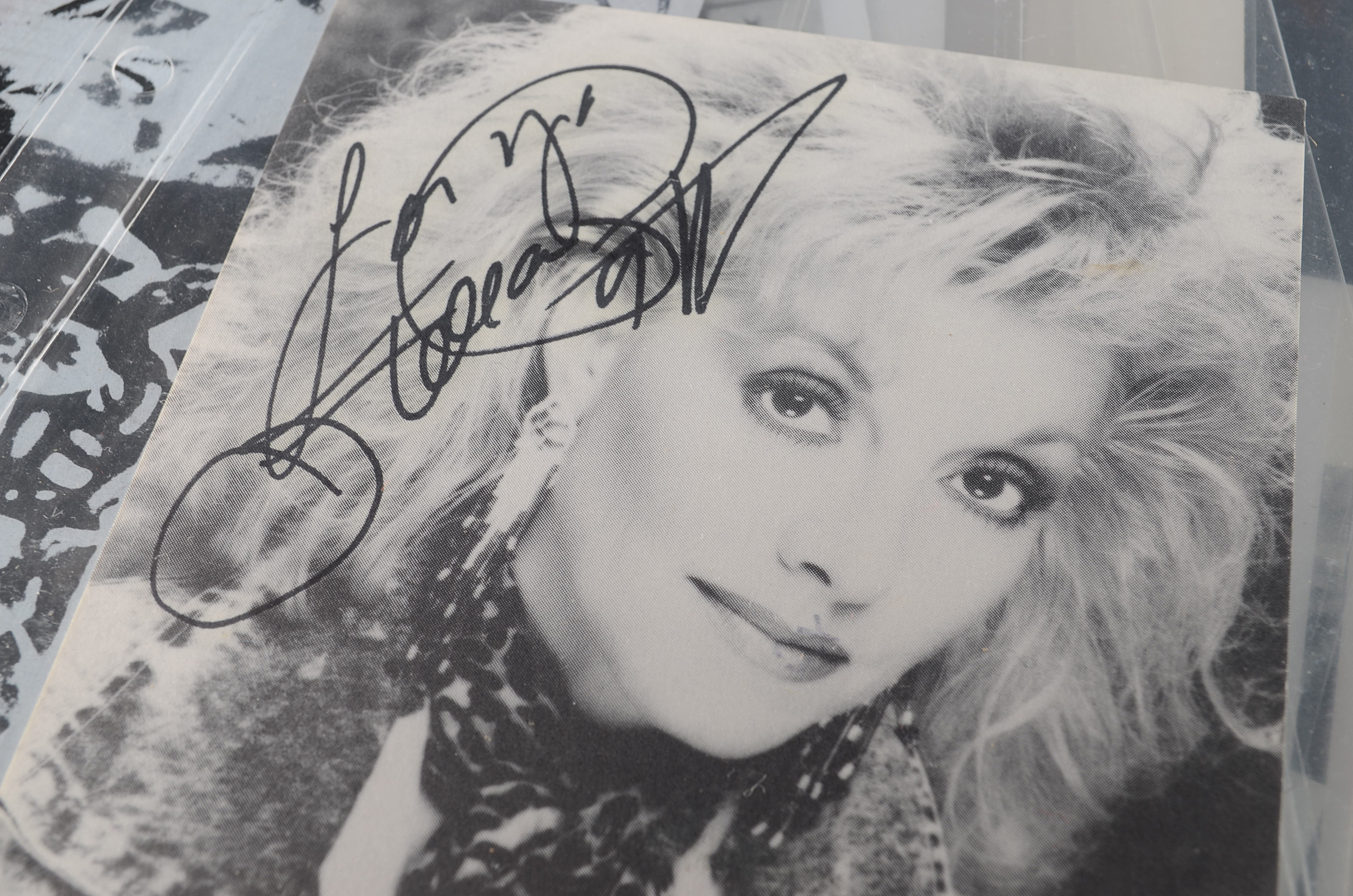 Autographed Black And White Photographs