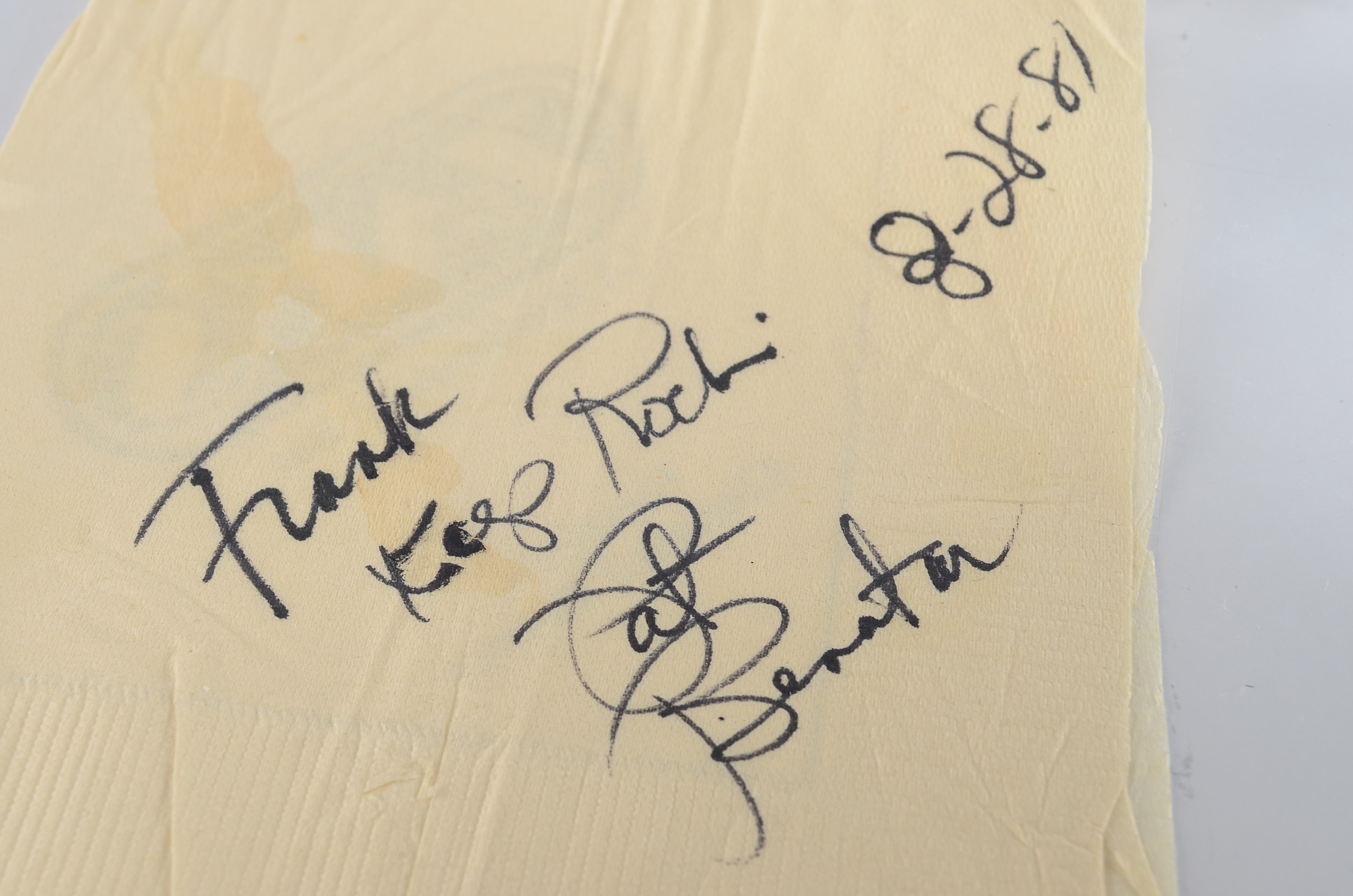 Autographed Black And White Photographs