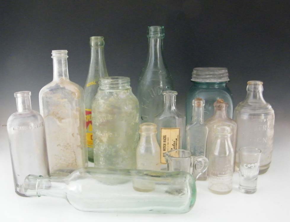 Vintage Bottle Collection