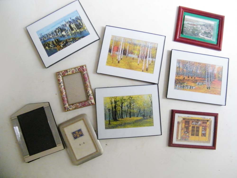 Decorative Landscape Prints, Vintage Postcard