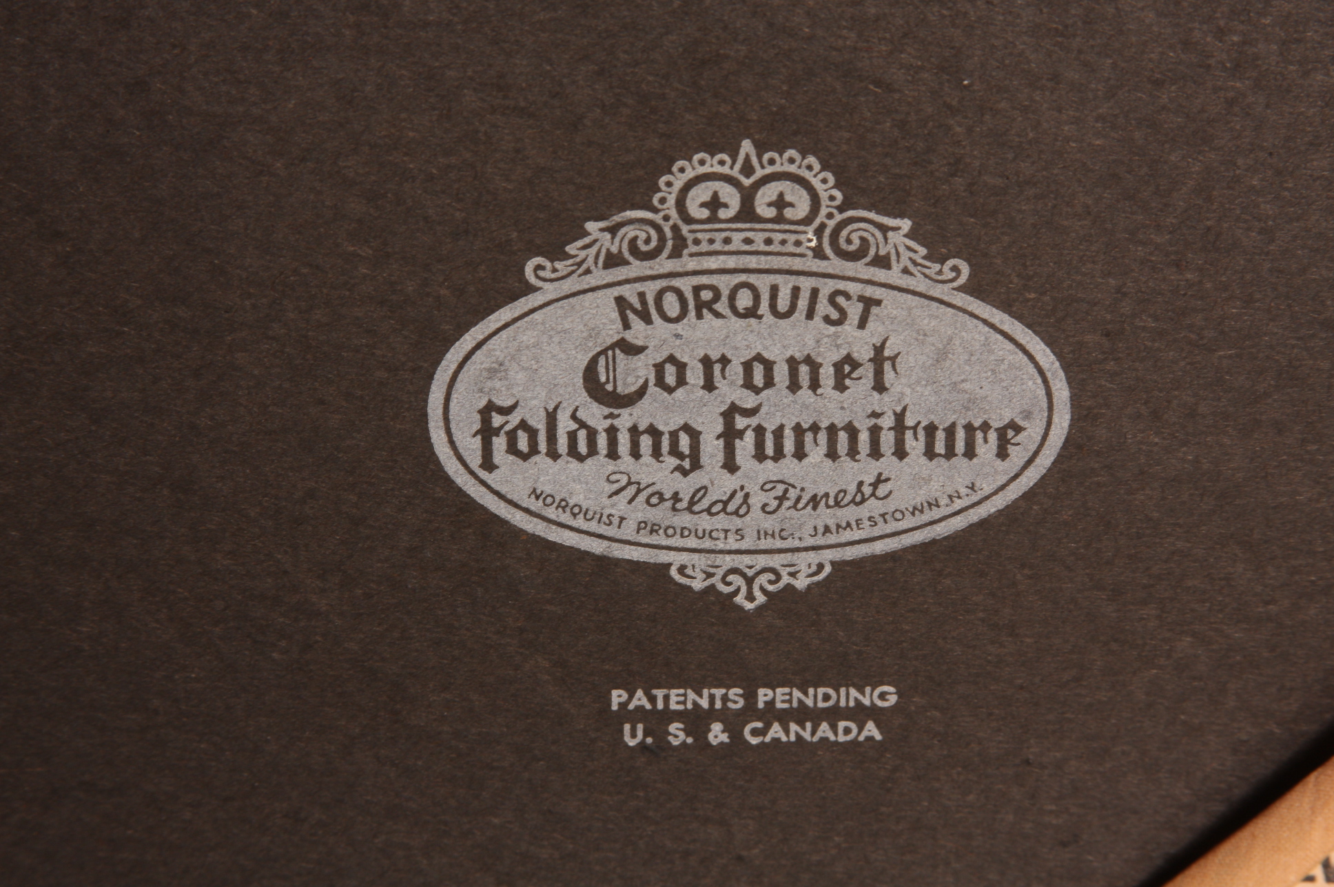 Vintage wooden card table and (4) folding chairs