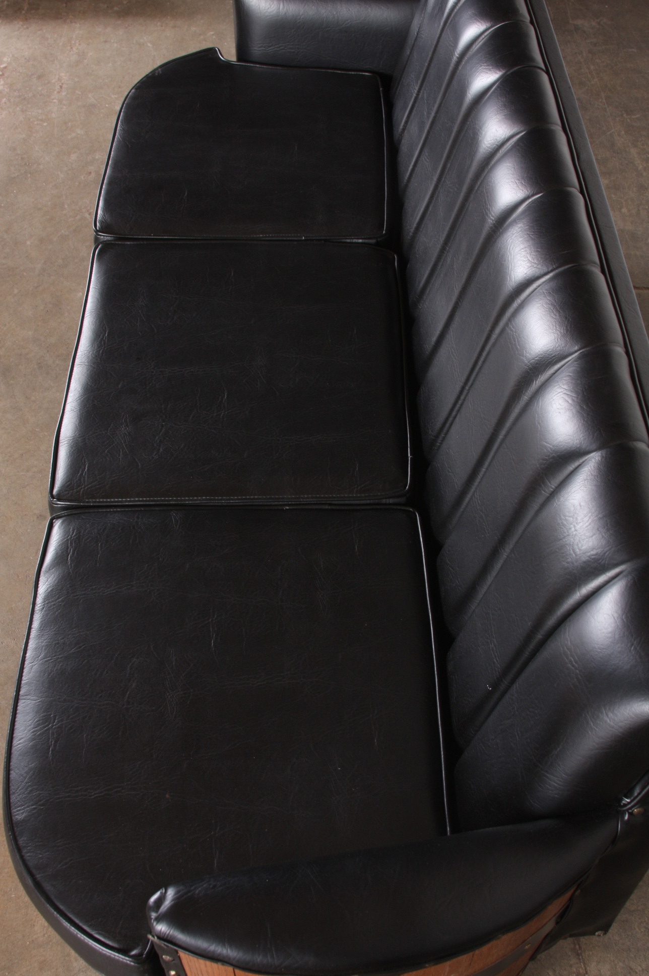 1960's - 70's Vintage Whiskey Barrel Sofa