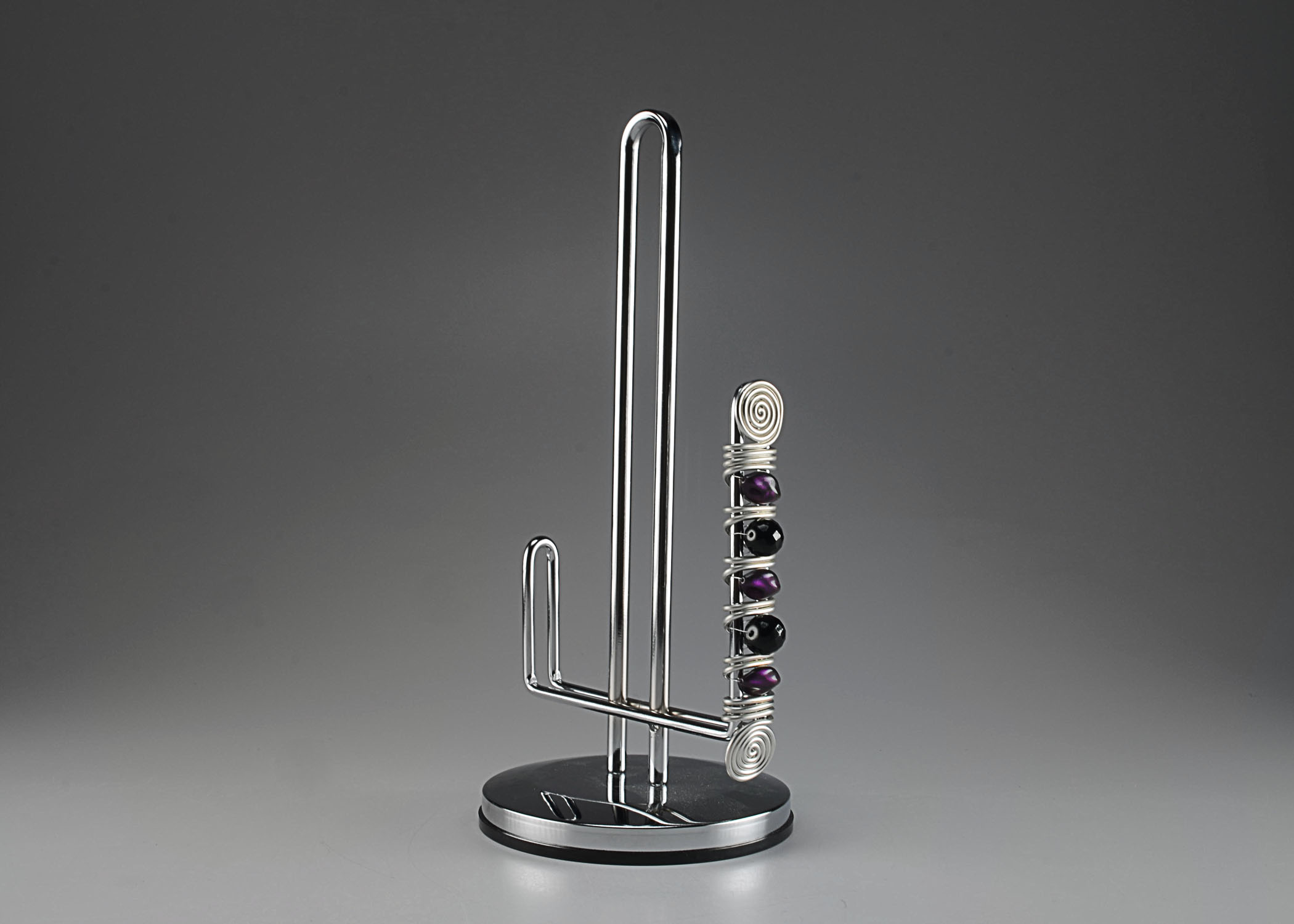 Modern Chrome Paper Towel Holder