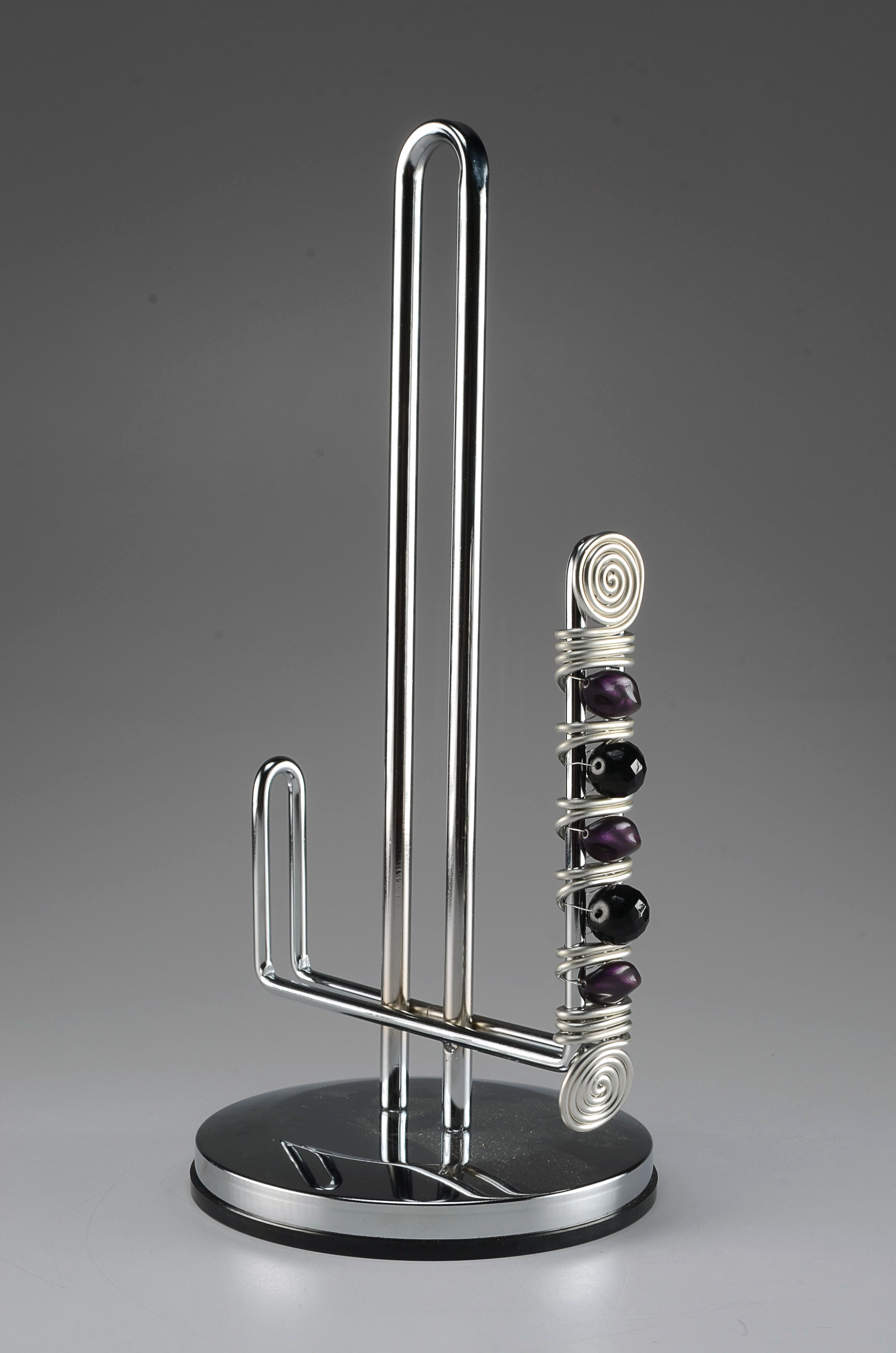Modern Chrome Paper Towel Holder